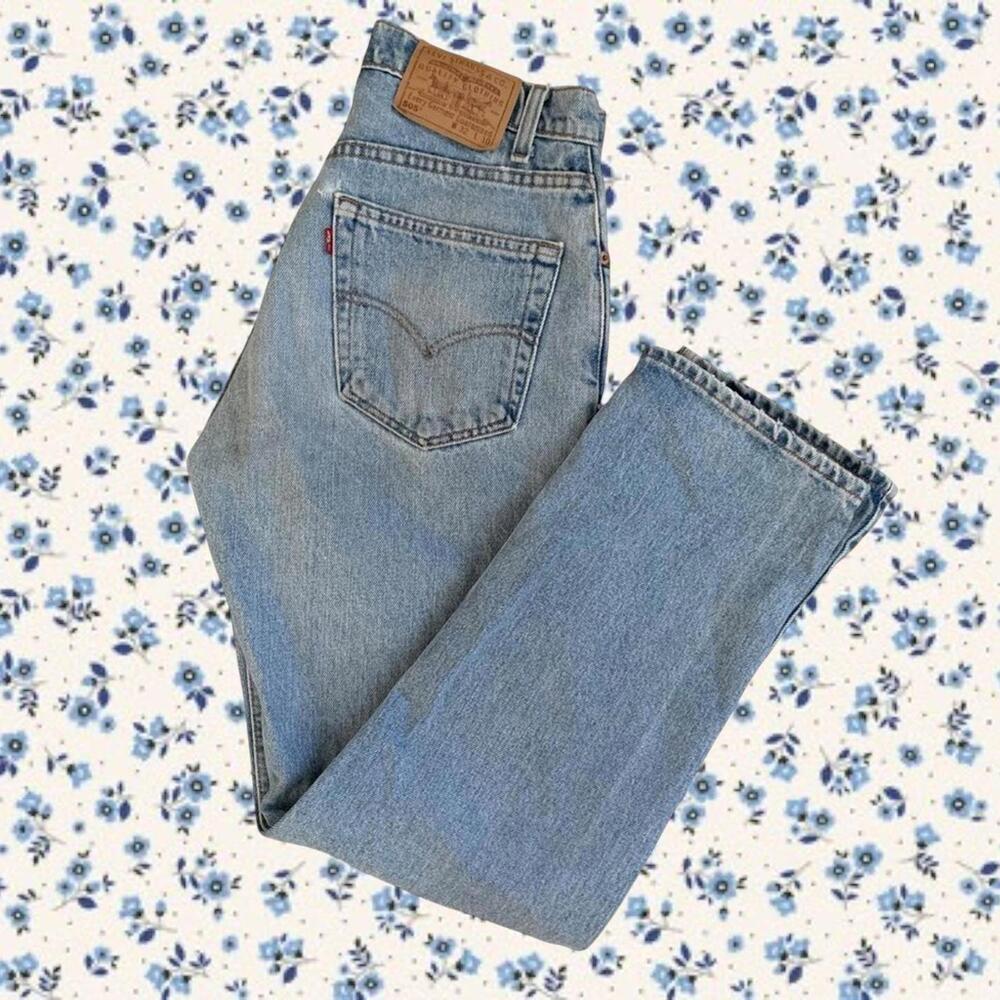 Vintage Levi 505 Light wash Straight Leg Jeans